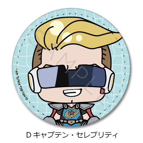 『ヴィジランテ -僕のヒーローアカデミア ILLEGALS-』レザーバッジ D キャプテン・セレブリティ